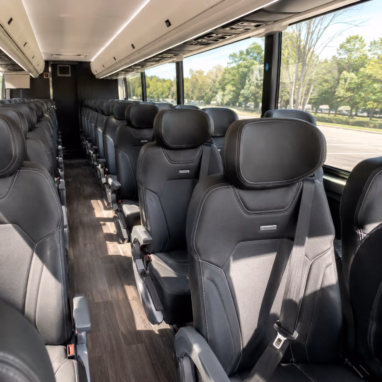 vista bus rental service area